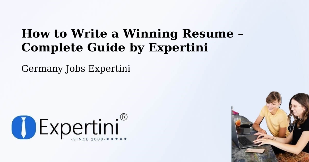 Resume Writing Guide for Job Seekers – Geisingen - Geisingen, Germany Jobs Expertini